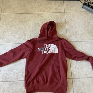 Dark red The North Face jacket